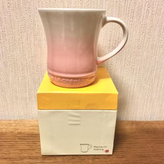 ルクルーゼ(LE CREUSET)の未使用 パウダーピンク マグカップ S ルクルーゼ(グラス/カップ)