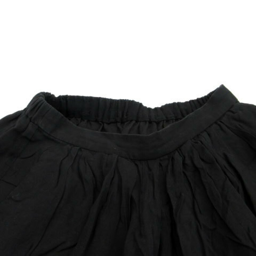 ROPE’(ロペ)のロペ ROPE スカーチョ ガウチョパンツ 七分丈 38 ブラック 黒 /MS8 レディースのパンツ(その他)の商品写真