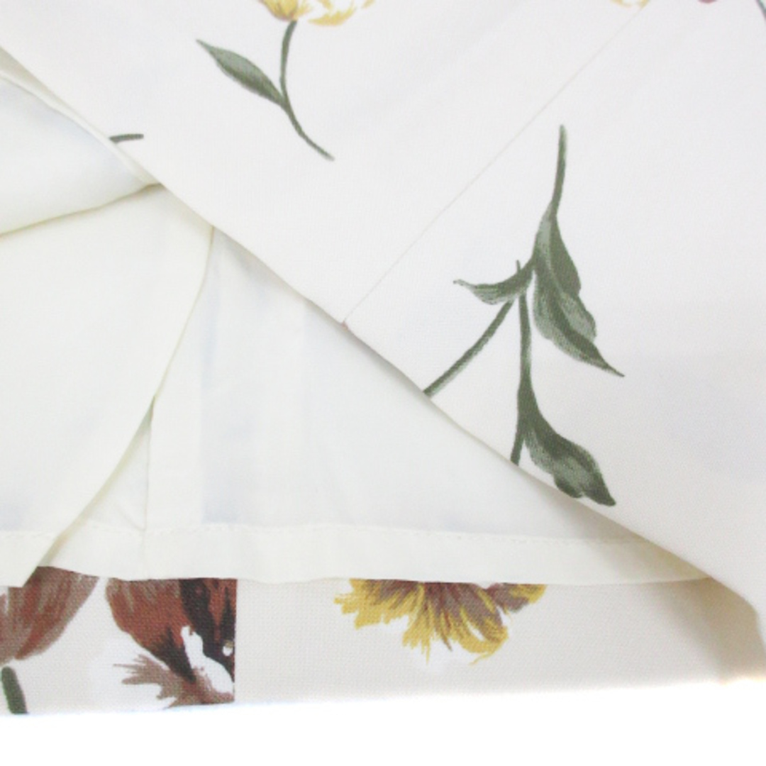 Rirandture(リランドチュール)のリランドチュール タイトスカート ひざ丈 花柄 1 ベージュ 茶 /FF53 レディースのスカート(ひざ丈スカート)の商品写真