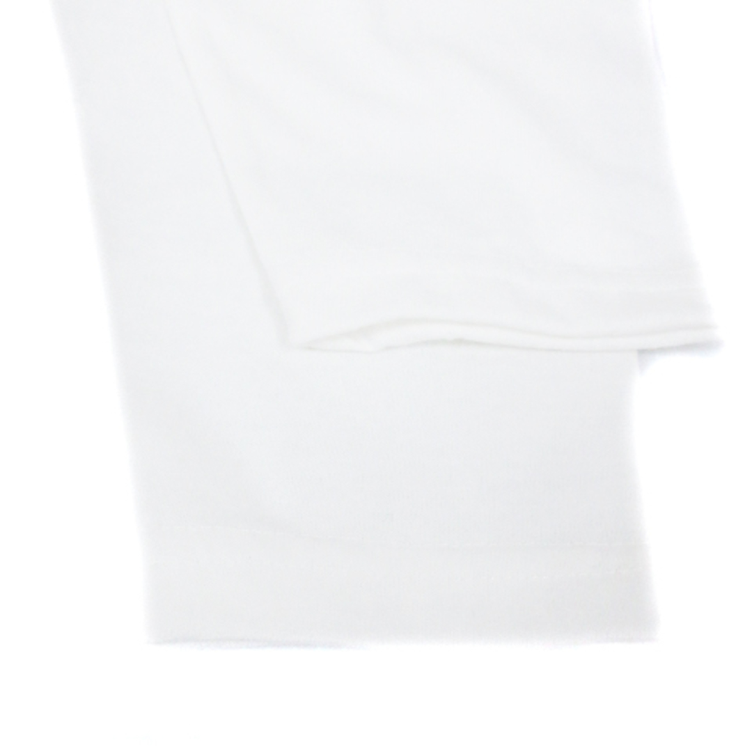 EMSEXCITE(エムズエキサイト)のエムズエキサイト カットソー Tシャツ 長袖 刺繍 F 白 黒 /FF50 レディースのトップス(カットソー(長袖/七分))の商品写真