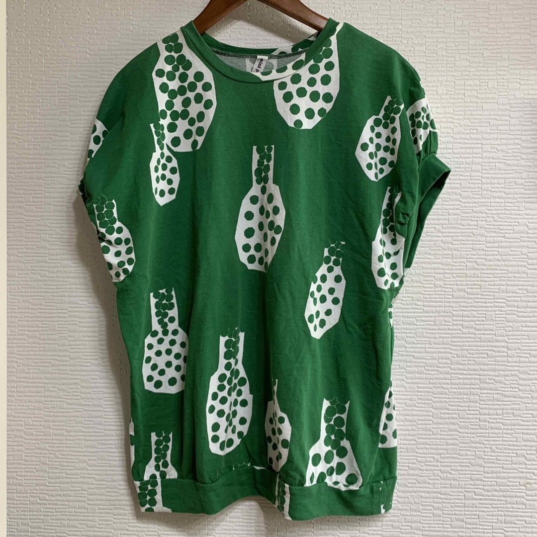 mina perhonen(ミナペルホネン)のミナペルホネン　カットソー　38 cider レディースのトップス(Tシャツ(半袖/袖なし))の商品写真