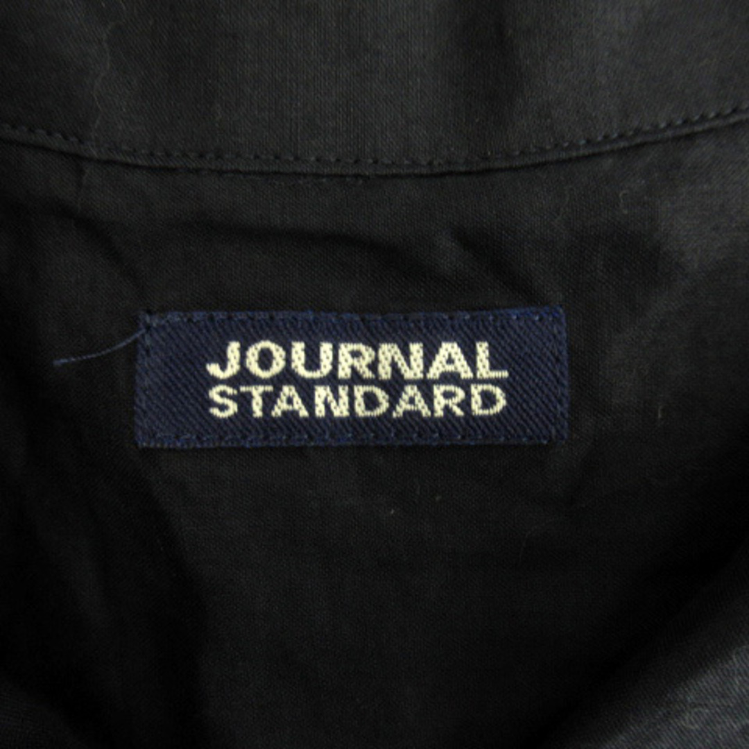 JOURNAL STANDARD(ジャーナルスタンダード)のジャーナルスタンダード ブラウス シャツ 五分袖 半袖 2way 透け感 黒 レディースのトップス(シャツ/ブラウス(半袖/袖なし))の商品写真