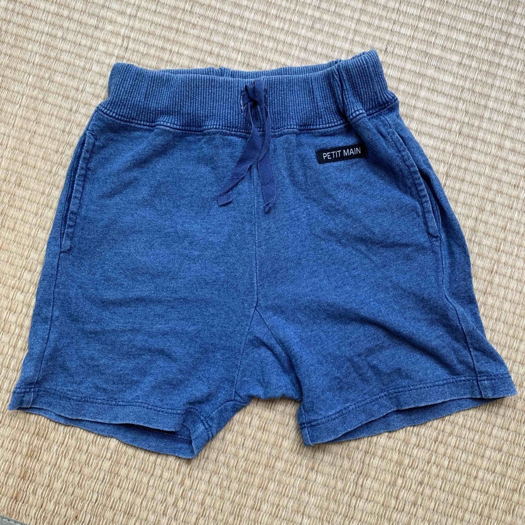 petit main(プティマイン)のプティマイン　短パン　男の子　90 キッズ/ベビー/マタニティのキッズ服男の子用(90cm~)(パンツ/スパッツ)の商品写真