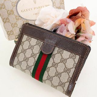 Gucci - 《極美品》箱付 GUCCI シェリーライン GGキャンバス ミニ