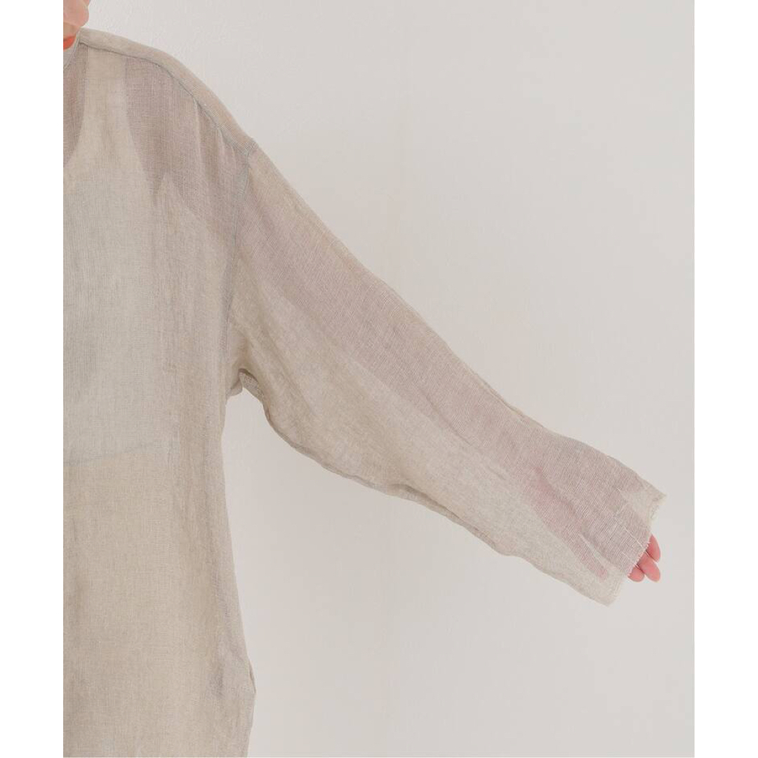 Plage 【CALMER】別注 BandCollar シャツ ブラウス | electricien