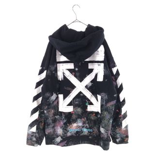 off-white チェックフーディーパーカー