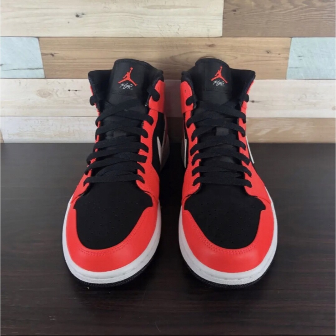 【新品・未使用】AIR JORDAN1 MID SE INFRARED 27.0