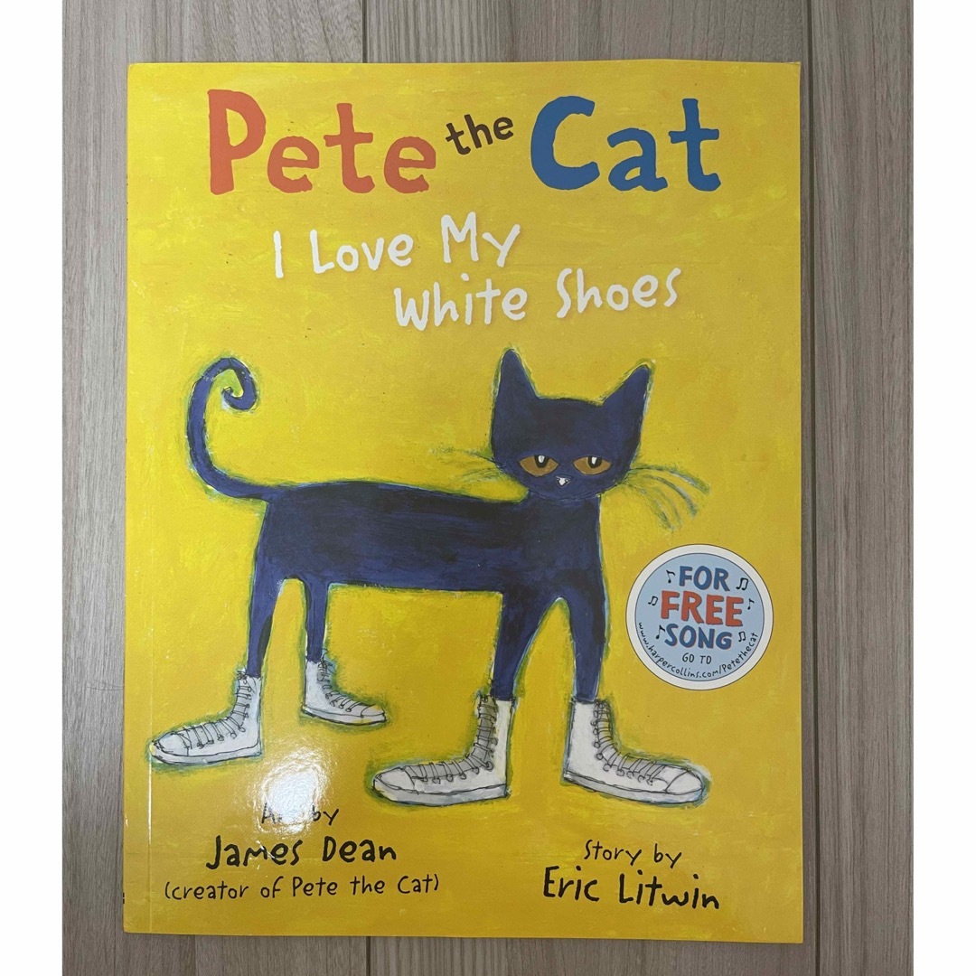 英語絵本　Pete the Cat I love my white shoes | フリマアプリ ラクマ