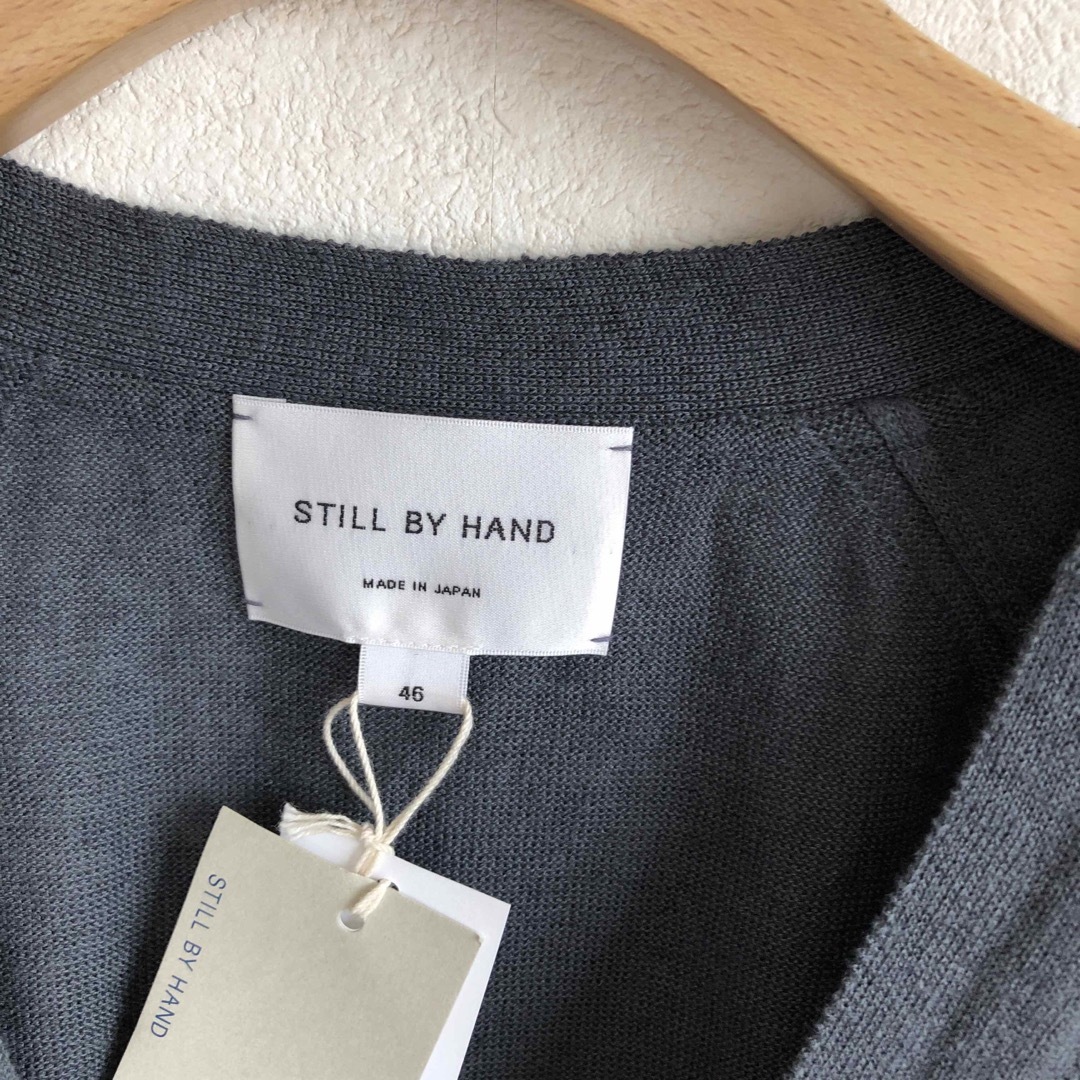 STILL BY HAND(スティルバイハンド)の23SS STILL BY HAND  リネンコットン カーディガン メンズのトップス(カーディガン)の商品写真