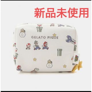 ジェラートピケ(gelato pique)の新品未使用　ジェラートピケ　マリオ　ポーチ(ポーチ)