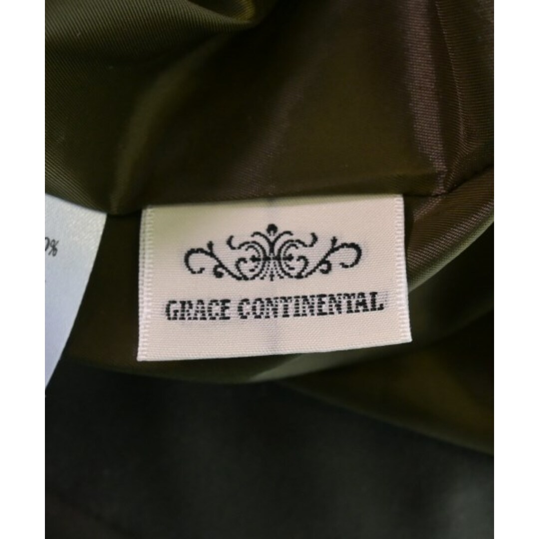 GRACE CONTINENTAL(グレースコンチネンタル)のGRACE CONTINENTAL パンツ（その他） 36(S位) カーキ 【古着】【中古】 レディースのパンツ(その他)の商品写真