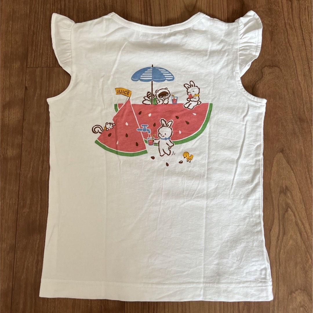 familiar(ファミリア)のfamiliar ファミリア　タンクトップ　110サイズ キッズ/ベビー/マタニティのキッズ服女の子用(90cm~)(Tシャツ/カットソー)の商品写真