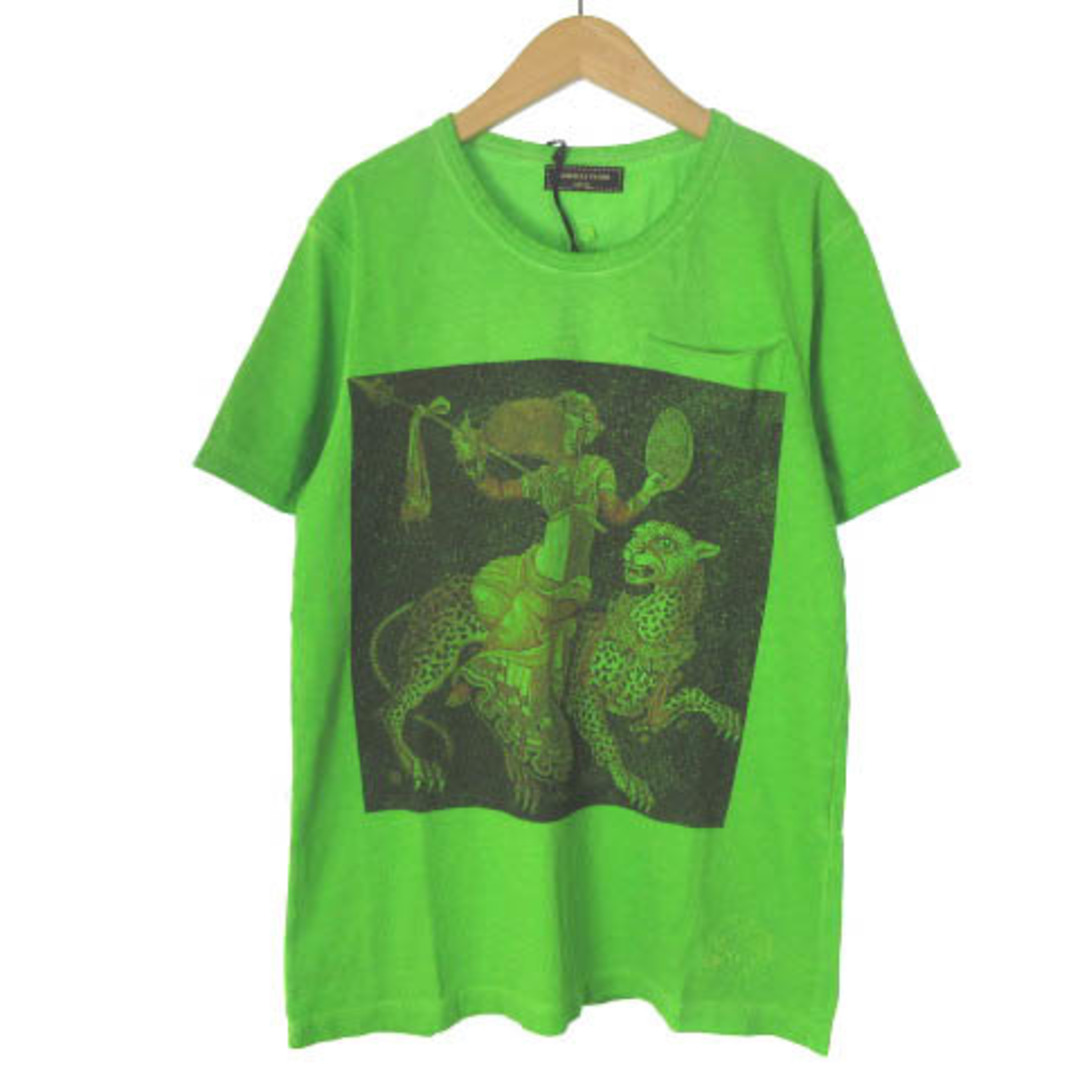 ガブリエレパジーニ 近年モデル Tシャツ カットソー 半袖 S グリーン 緑