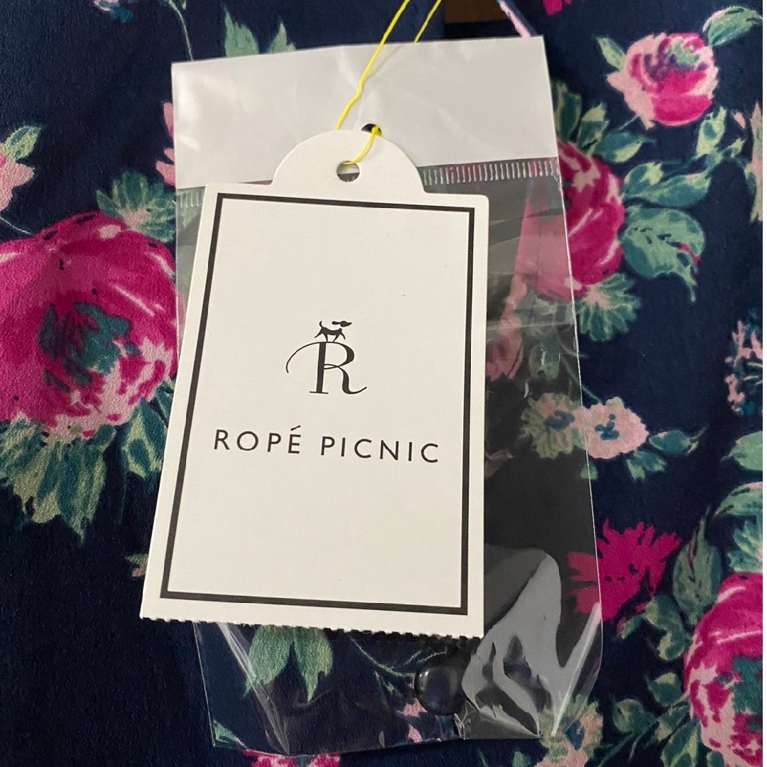 Rope' Picnic(ロペピクニック)のロペピクニック 親子コーデ 花柄ブラウス 大人38 キッズ110 ROPE PI キッズ/ベビー/マタニティのキッズ服女の子用(90cm~)(ブラウス)の商品写真
