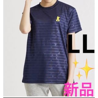 ディズニー(Disney)の新品✨タグ付き✨LL レディース　ミッキー　Tシャツ　送料無料❣️(Tシャツ(半袖/袖なし))