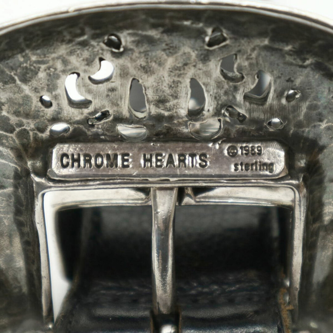 Chrome Hearts(クロムハーツ)のクロムハーツ BLT CLASSIC 3PC クラシック 3PC レザー ベルト 36 レザー Sterling メンズ ブラック CHROME HEARTS 【中古】 【アパレル・小物】 メンズのファッション小物(ベルト)の商品写真