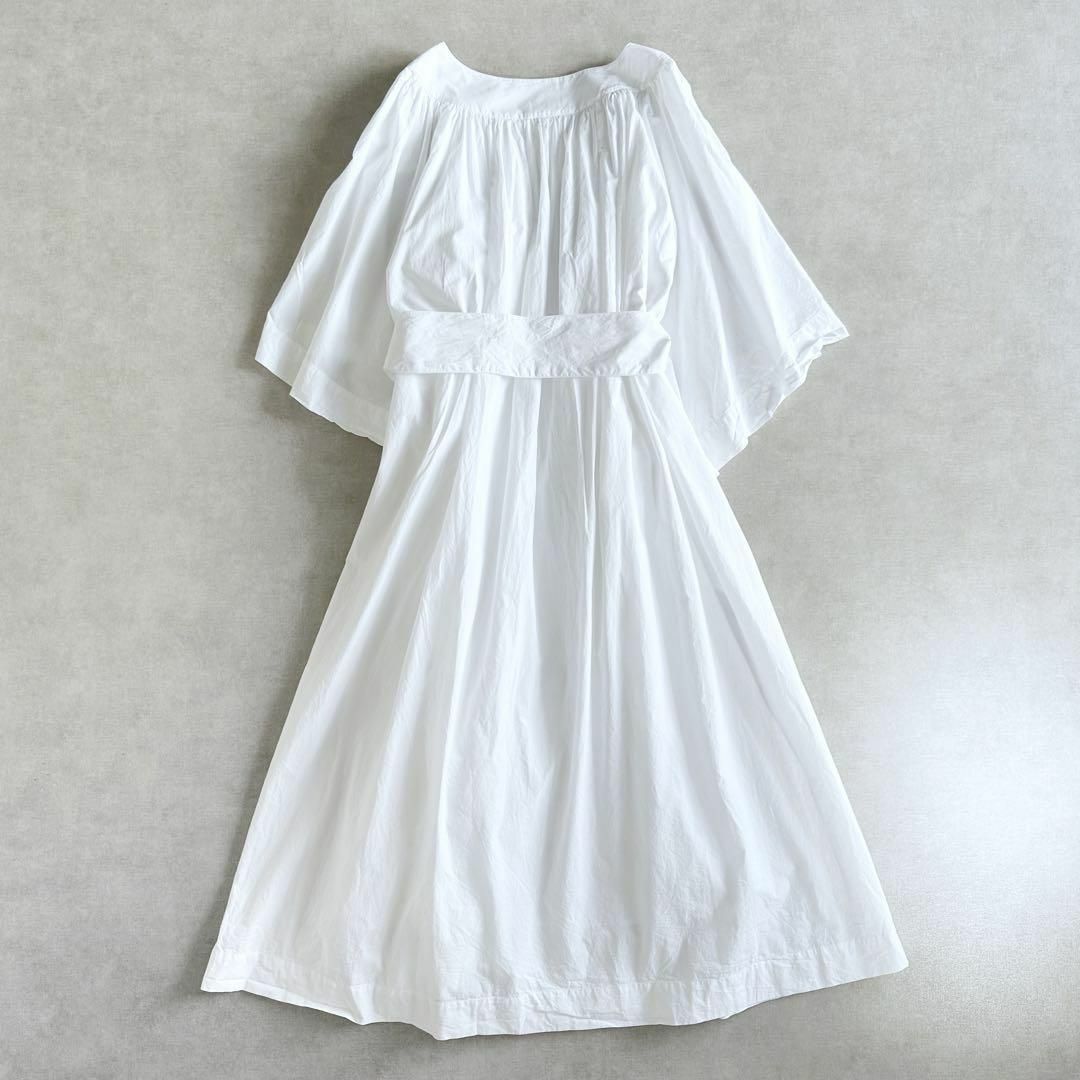 6 (ROKU)(ロク)の▲美品▲6 roku × ヌキテパ// COTTON POPLIN DRESS レディースのワンピース(ロングワンピース/マキシワンピース)の商品写真