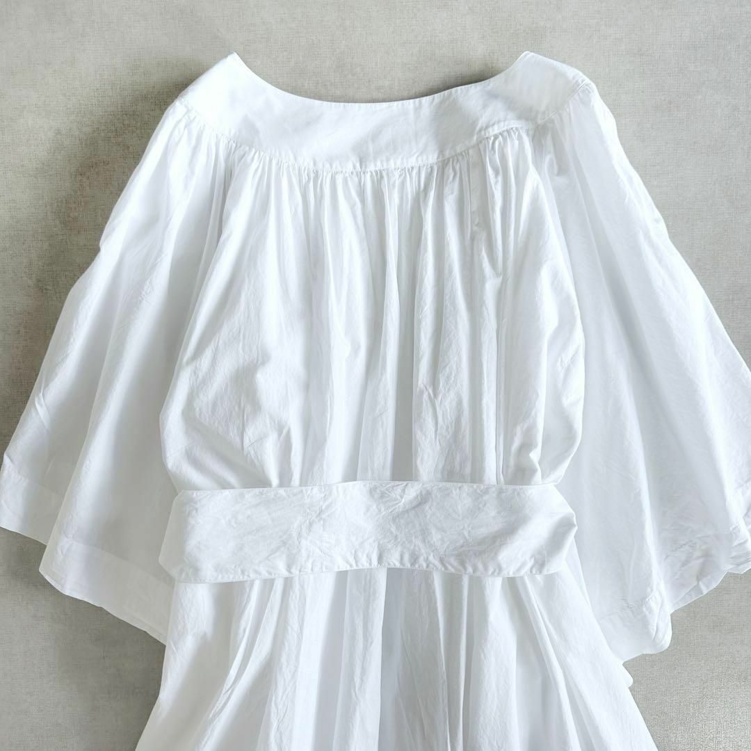 6 (ROKU)(ロク)の▲美品▲6 roku × ヌキテパ// COTTON POPLIN DRESS レディースのワンピース(ロングワンピース/マキシワンピース)の商品写真