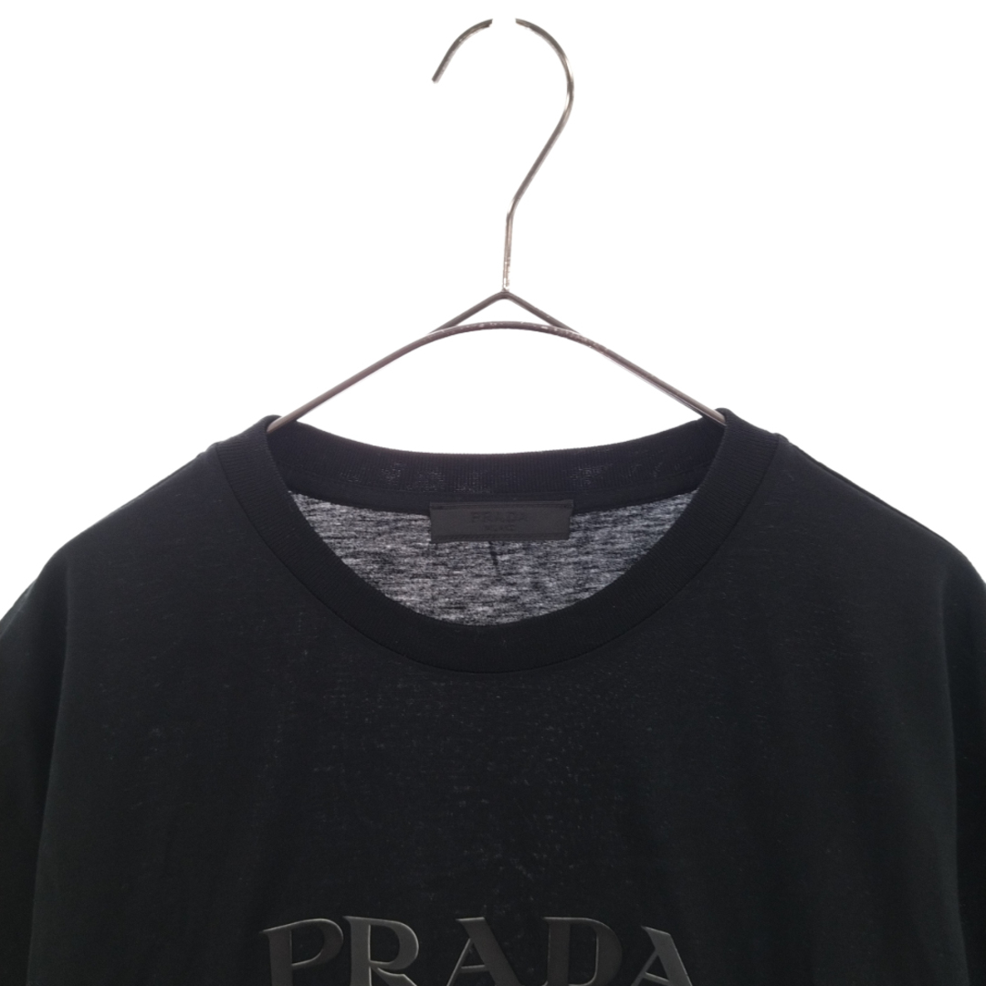 PRADA - PRADA プラダ 22SS Raised Logo Round neck Tee レイズドロゴ ...