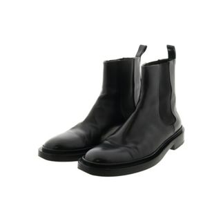 JIL SANDER ジルサンダー ブーツ 42(27cm位) 黒 【古着】【中古】