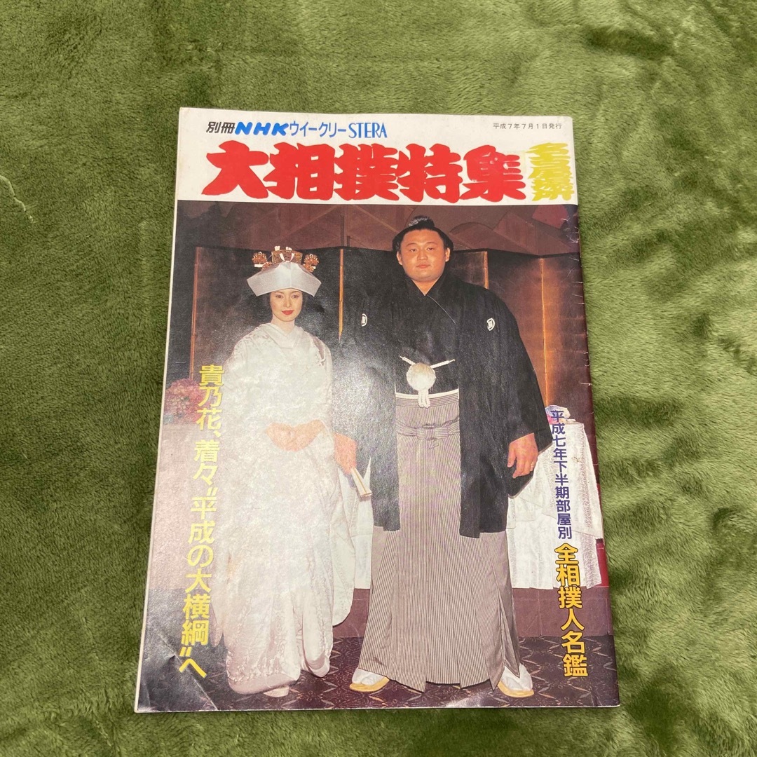 ◎レア◎大相撲特集 名古屋場所 平成7年発行 貴乃花結婚の通販 ◎レア◎大相撲特集 名古屋場所 平成7年発行 貴乃花結婚の通販