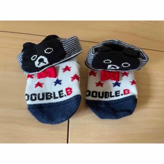 ダブルビー(DOUBLE.B)の【DOUBLE.B】ミキハウス　靴下(靴下/タイツ)