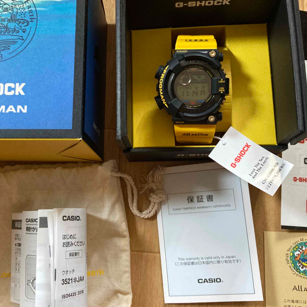 【新品 タグ付き】G-SHOCK GW-8200K-9JR イルクジ