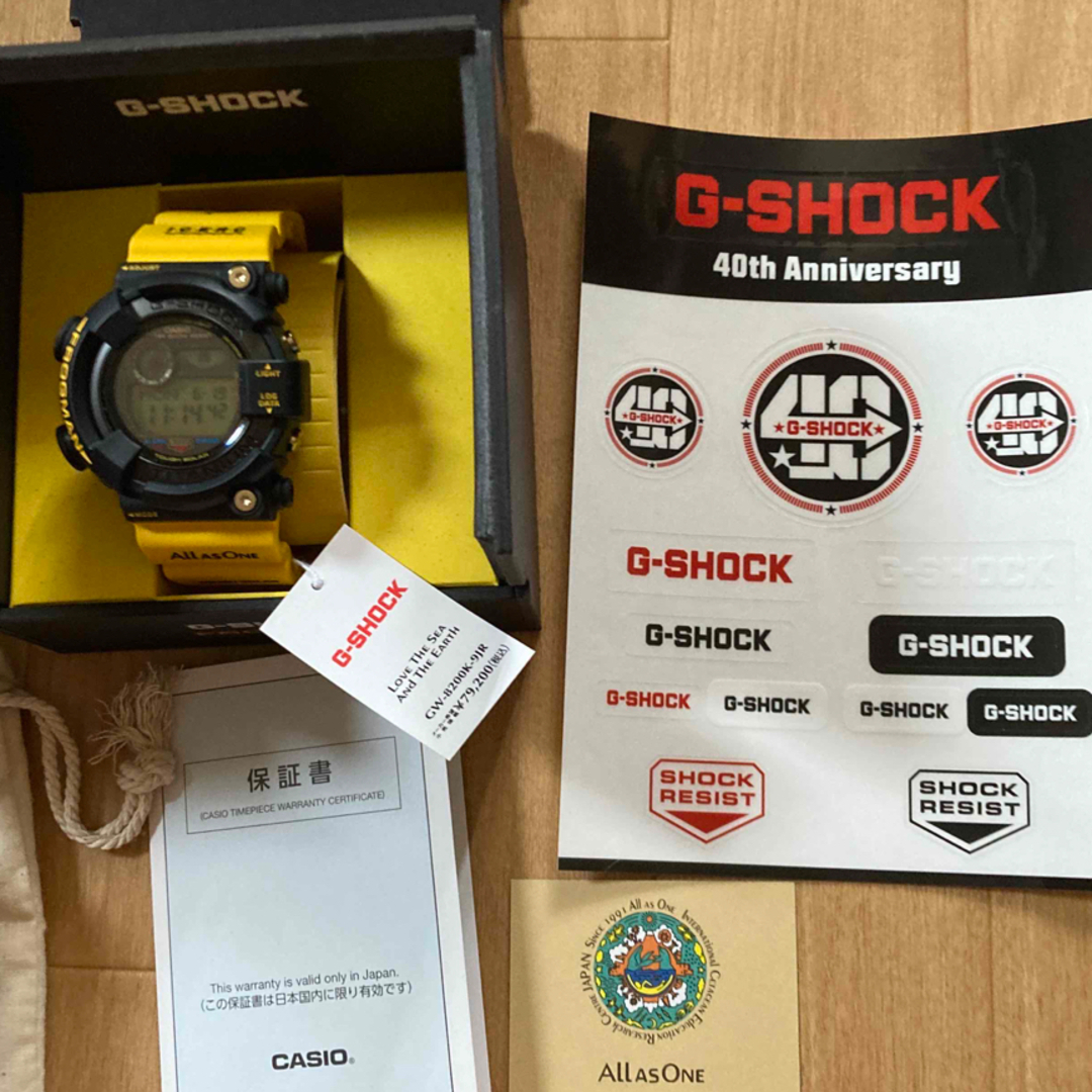 【新品 タグ付き】G-SHOCK GW-8200K-9JR イルクジ