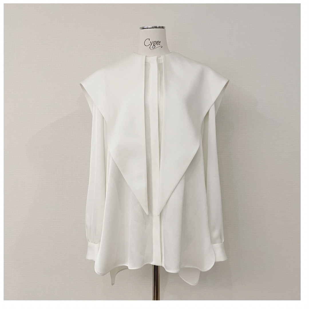シーニュ cygne ロングカラーセーラーブラウス Agnes | smartplacement.pk