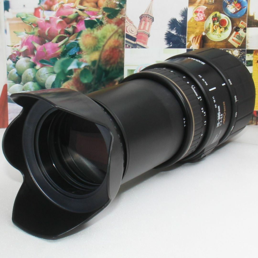 SIGMA(シグマ)の❤️迫力の超望遠レンズ❤️シグマ 70-300mm ソニー aマウント用❤️ スマホ/家電/カメラのカメラ(デジタル一眼)の商品写真