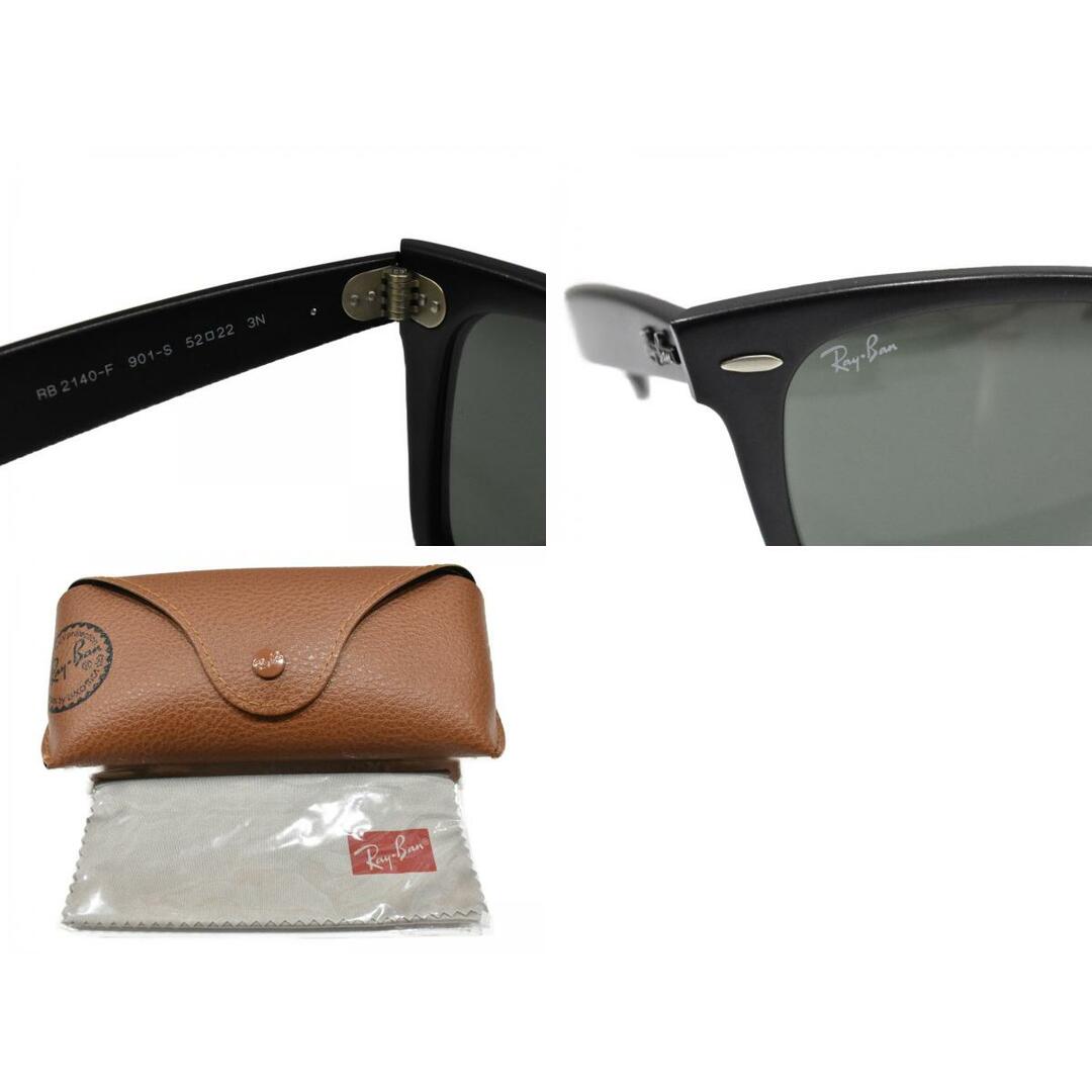 Ray-Ban(レイバン)の【中古品】Ray-Ban
WAYFARER RB2140‐F グリーン マットブラック ウェイファーラー　サングラス　紫外線対策　メンズ　おしゃれ　人気　定番　ギフト【中古】松山久万ノ台店 レディースのファッション小物(サングラス/メガネ)の商品写真