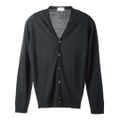 JOHN SMEDLEY ジョンスメドレー カーディガン/PETWORTH エクストラファインメリノウール 30ゲージ STANDARD FIT メンズ HEPBURNSMOKE S