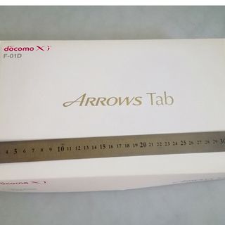 エヌティティドコモ(NTTdocomo)のdocomo　ARROWS Tab　F-01D Eternal White(タブレット)