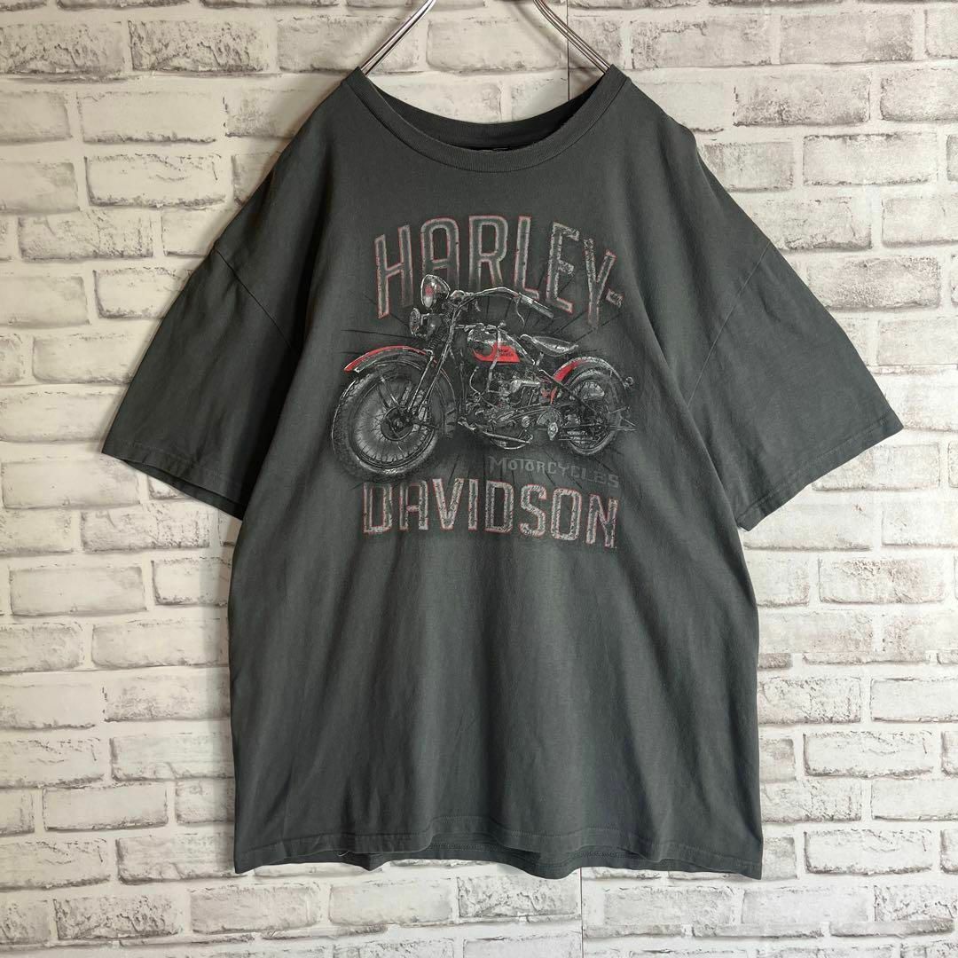 Harley Davidson - 【人気】ハーレーダビッドソン 両面プリントTシャツ 