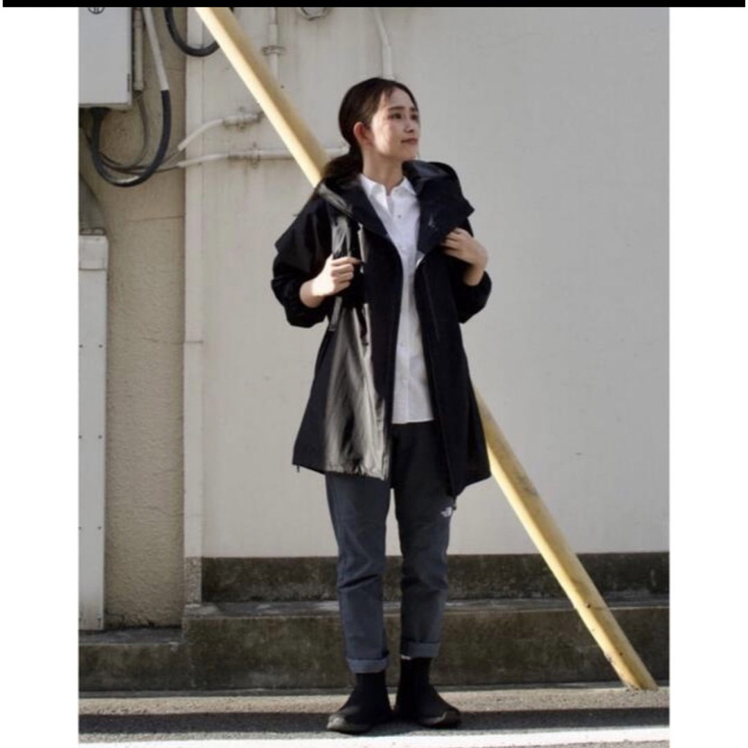 ノースフェイス タプトポンチョ Tapt Poncho バルサムグリーン M