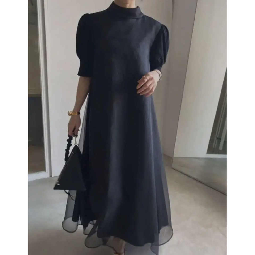 Ameri VINTAGE MINIMAL MACARON DRESS - ロングワンピース/マキシ