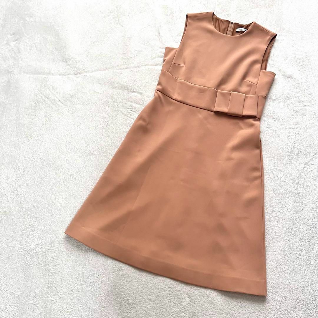 値下げ!美品 FOXEY リボンワンピース黒 38