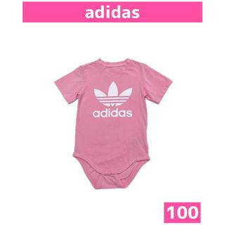 アディダス(adidas)のadidas/アディダス 半袖 ロンパース size100 ピンク(その他)