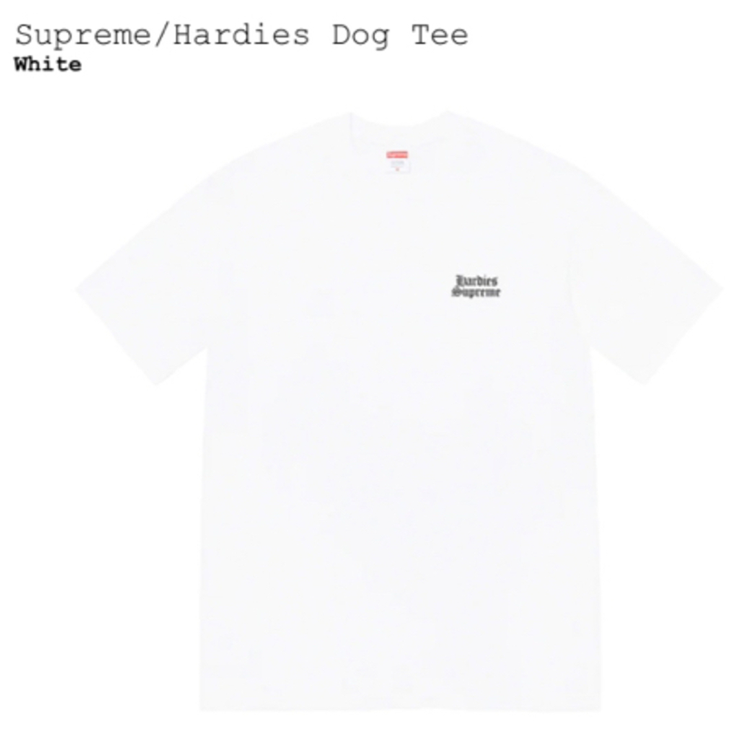 Supreme Hardies Dog Tee White 1