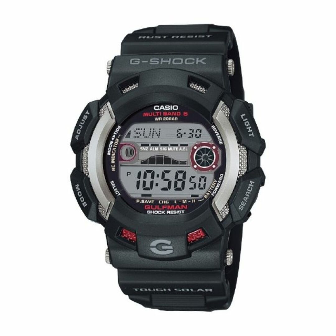 カシオ CASIO 腕時計 G-SHOCK GW-9110-1JF 黒