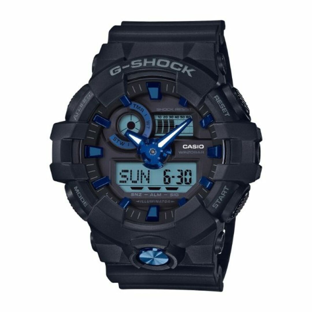 カシオ CASIO 腕時計 G-SHOCK GA-710B-1A2JF 黒