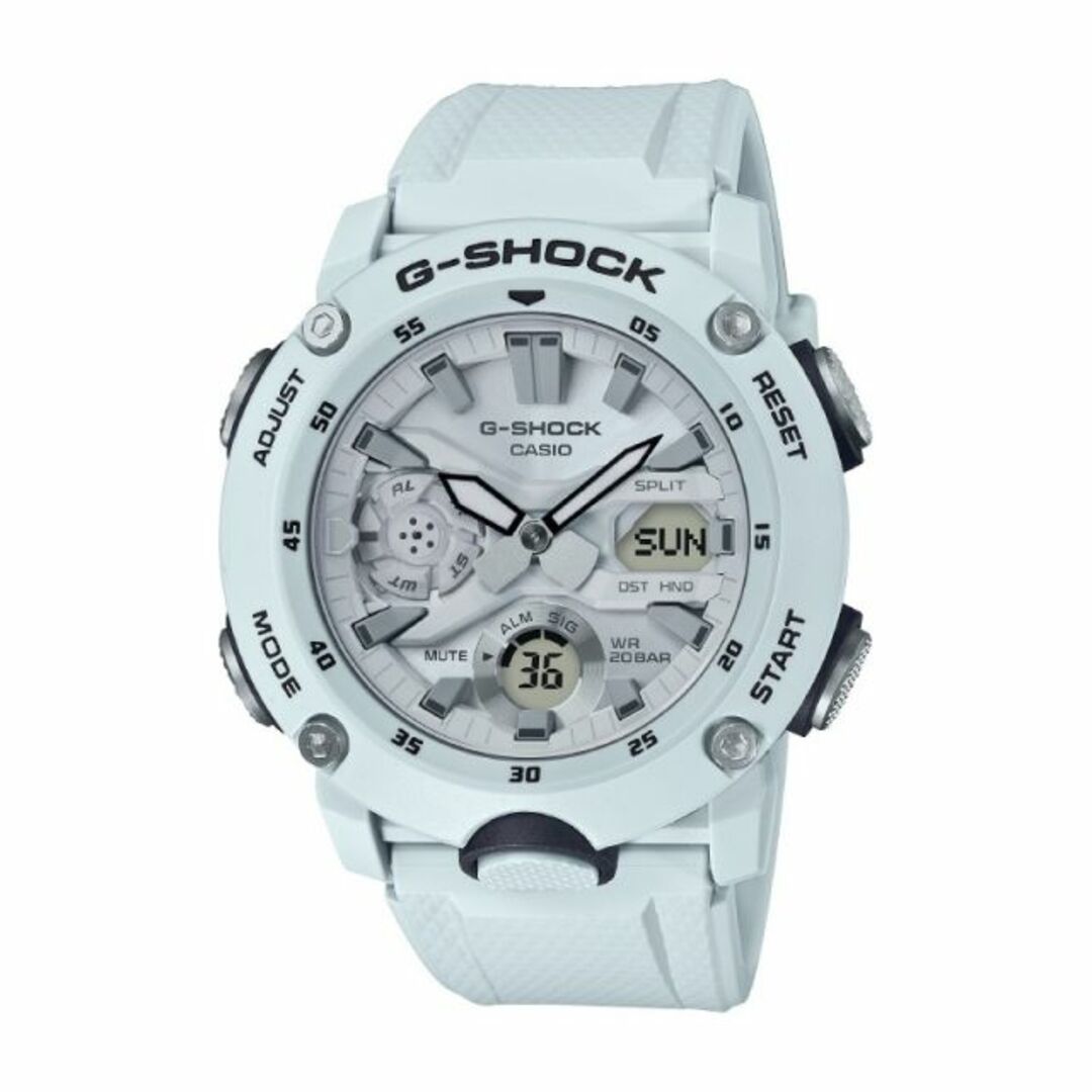 カシオ CASIO 腕時計 G-SHOCK GA-2000S-7AJF 白