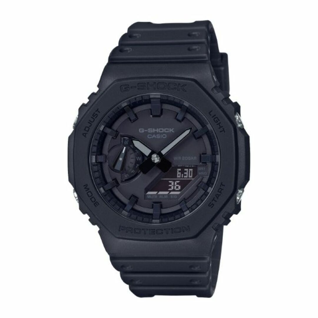 カシオ CASIO 腕時計 G-SHOCK GA-2100-1A1JF 黒