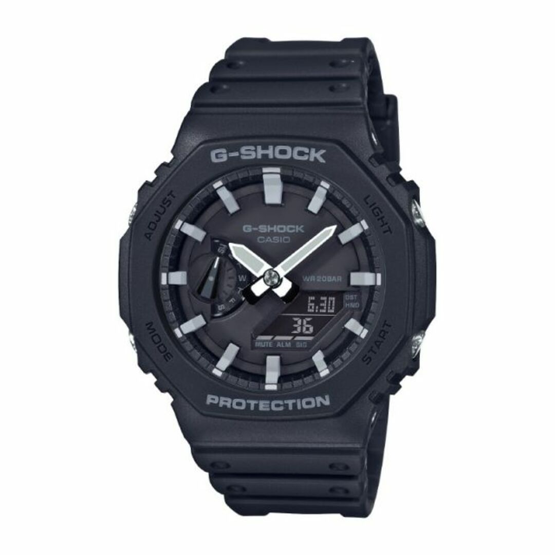 カシオ CASIO 腕時計 G-SHOCK GA-2100-1AJF 黒