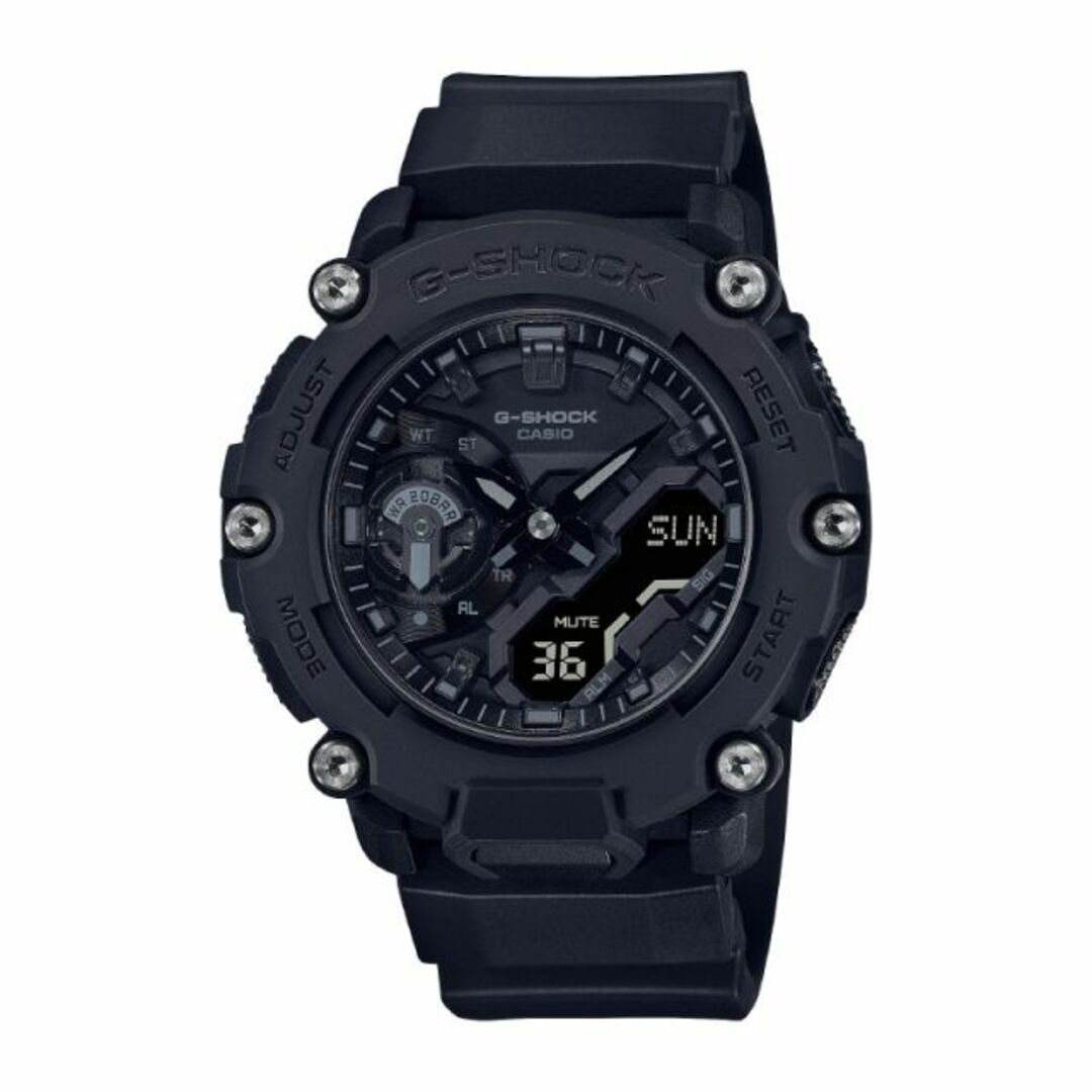 カシオ CASIO 腕時計 G-SHOCK GA-2200BB-1AJF 黒
