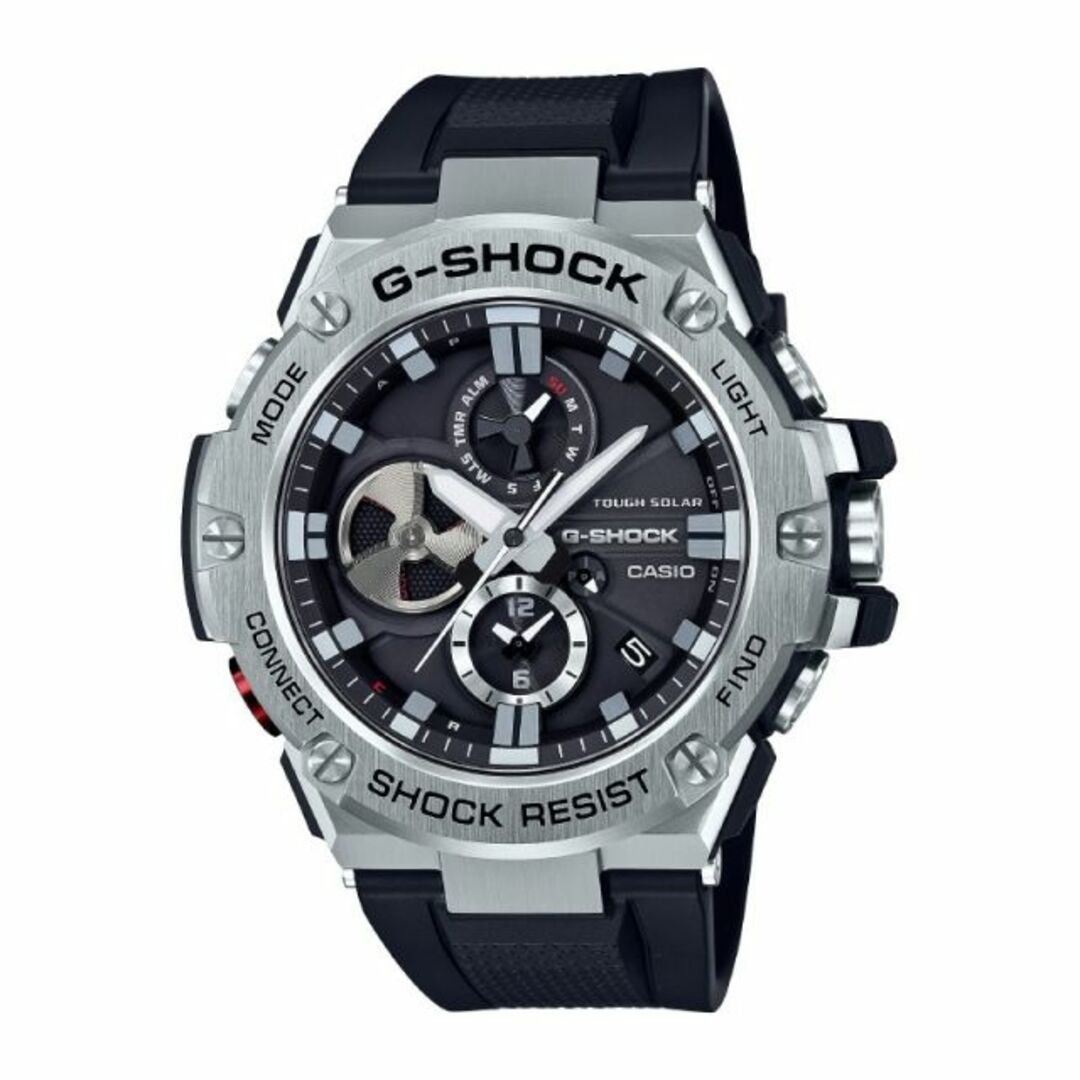 カシオ CASIO 腕時計 G-SHOCK GST-B100-1AJF 黒