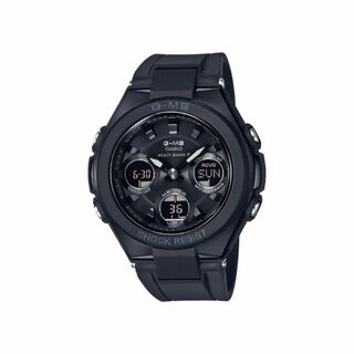 カシオ(CASIO)のカシオ CASIO 腕時計 レディース BABY-G ベビージー ベビーG MSG-W100G-1AJF 黒(腕時計)