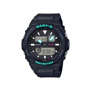 カシオ(CASIO)のカシオ CASIO 腕時計 レディース BABY-G ベビージー ベビーG BAX-100-1AJF 黒(腕時計)