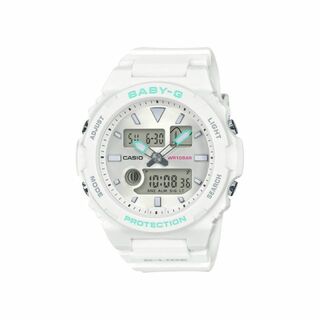 カシオ(CASIO)のカシオ CASIO 腕時計 レディース BABY-G ベビージー ベビーG BAX-100-7AJF 白(腕時計)