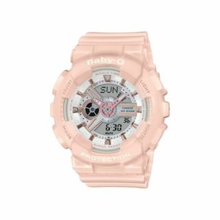 カシオ(CASIO)のカシオ CASIO 腕時計 レディース BABY-G ベビージー ベビーG BA-110RG-4AJF 白(腕時計)